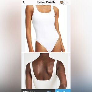 Good American Women's Modern Tank Scuba Bodysuit